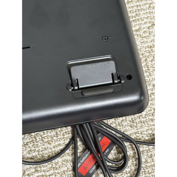 Microsoft Wired USB Keyboard 600 - Model 1366 - Black - With Number Pad - Picture 6 of 6